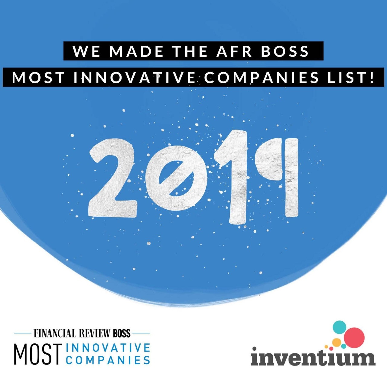 AFR BOSS most innovative companies list 2019